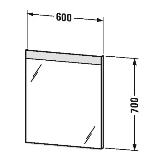 Duravit - Mirrors - Tükör - LM7835000000000 – 2. kép