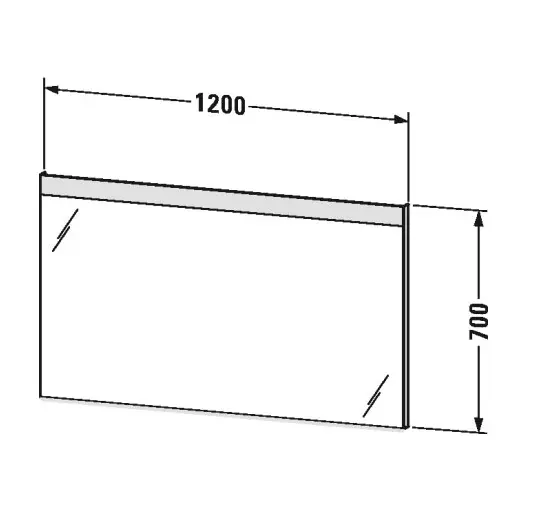 Duravit - Mirrors - Tükör - LM7838000000000 – 2. kép