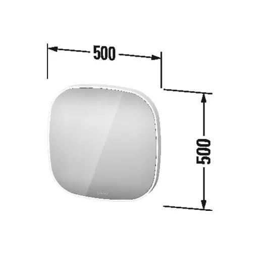 Duravit - Zencha - Tükör - ZE7065000000000 – 2. kép