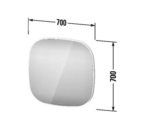 Duravit - Zencha - Tükör - ZE7066000000000 – 2. kép