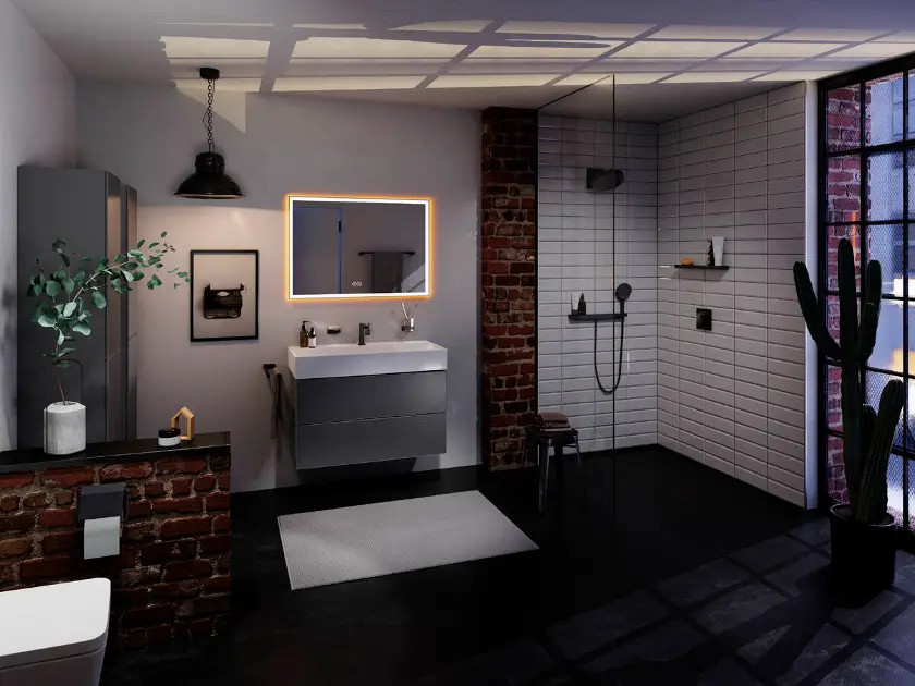 Hansgrohe - Xarita E - Tükör - 54986700 – 4. kép