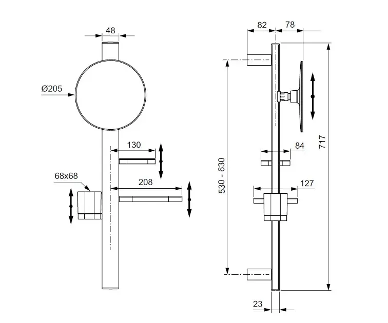 Ideal Standard - ALU+ - Tükör - BD589SI – 2. kép