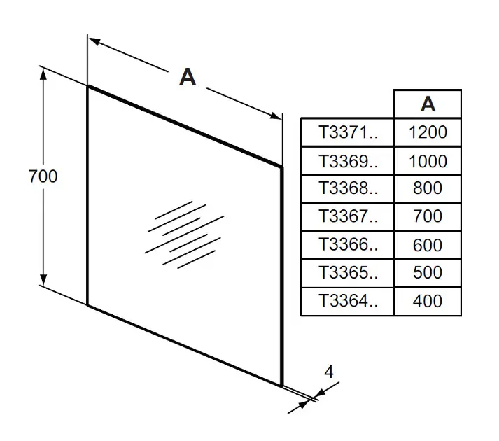 Ideal Standard - Mirror&Light - Tükör - T3366BH – 2. kép