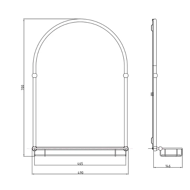 Sapho - Mirrors - Tükör - HZ202 – 2. kép