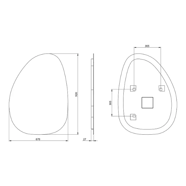 Sapho - Mirrors - Tükör - NA372 – 2. kép