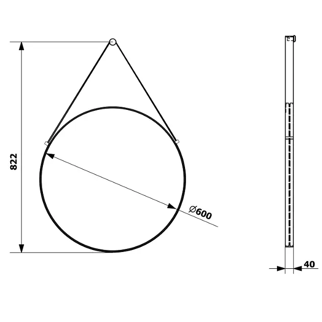 Sapho - Orbiter - Tükör - ORT060G – 2. kép