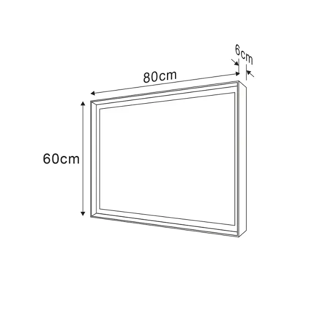 Sapho - Sort LED - Tükör - ST080 – 2. kép