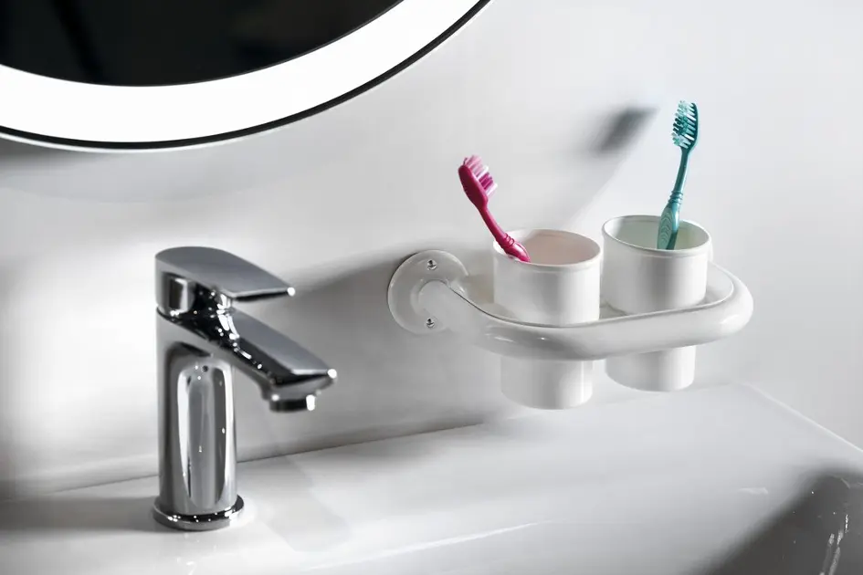 Aqualine - White Line - Fogkefetartó - 8007 – 3. kép