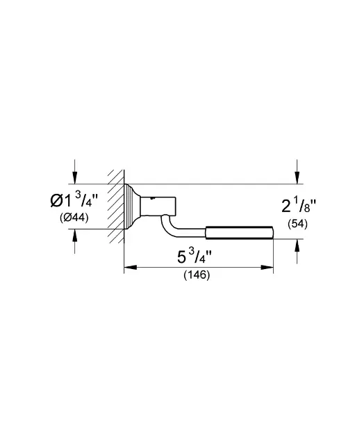 Grohe - Essentials Authentic - Fogkefetartó - 40652EN1 – 2. kép