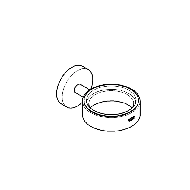 Grohe - Essentials - Fogkefetartó - 40369GN1 – 4. kép
