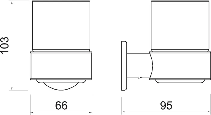 Novaservis - Ferro Smile - Fogkefetartó - ASM03 – 2. kép