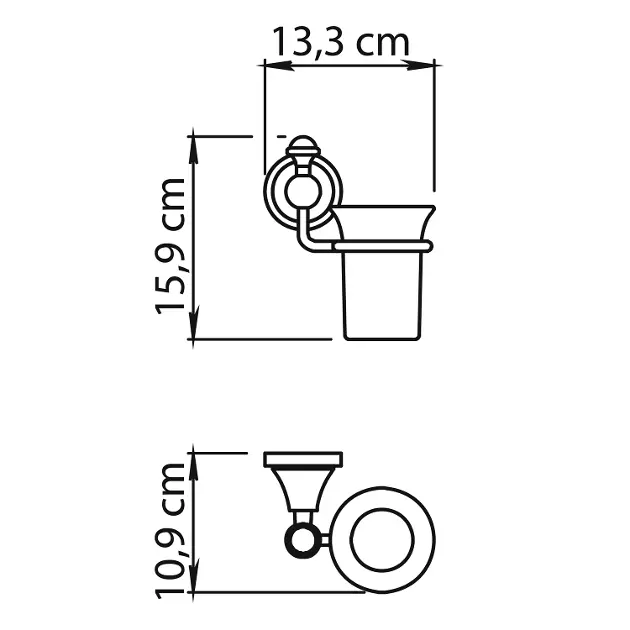 Sapho - Gedi Nevis - Fogkefetartó - NV1013 – 2. kép