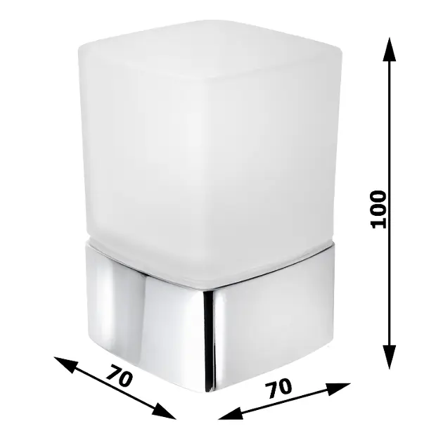 Sapho - Gedy Bathroom accessories - Fogkefetartó - 549813 – 2. kép