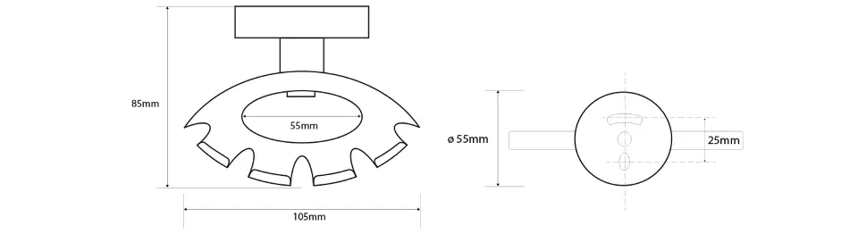 Sapho - X-Round - Fogkefetartó - XR901 – 2. kép