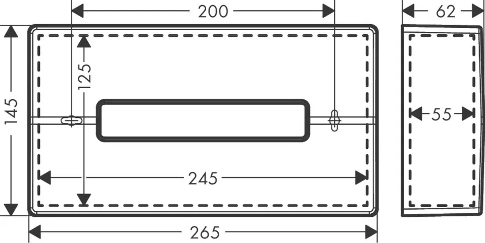 Hansgrohe - AddStoris - Fürdőszobai egyéb kiegészítő - 41774670 – 2. kép