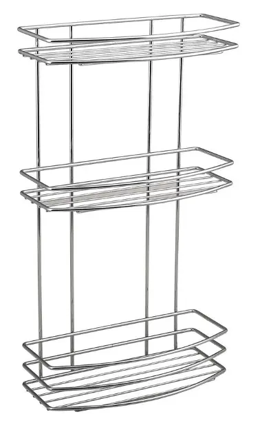 Aqualine - Chrom Line - Fürdőszobapolc - 37045