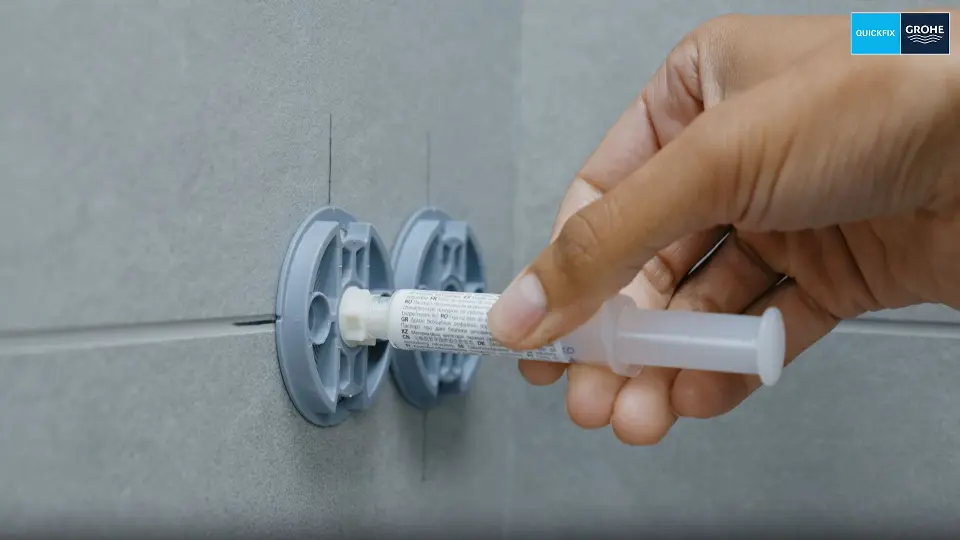 Grohe - QuickFix Start Cube - Fürdőszobapolc - 41106000 – 3. kép