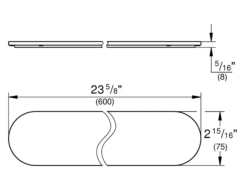 Grohe - Selection - Fürdőszobapolc - 41057000 – 2. kép