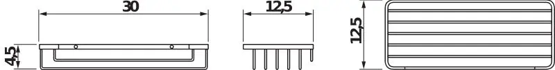Jika - Generic - Fürdőszobapolc - H3853D30042001 – 2. kép