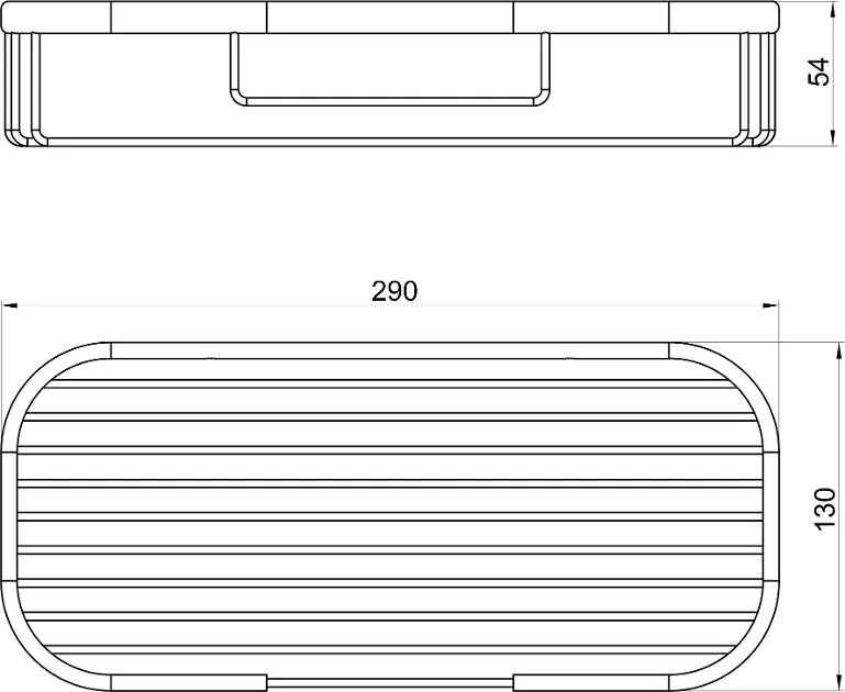 Novaservis - Wireware - Fürdőszobapolc - 6068,0 – 2. kép