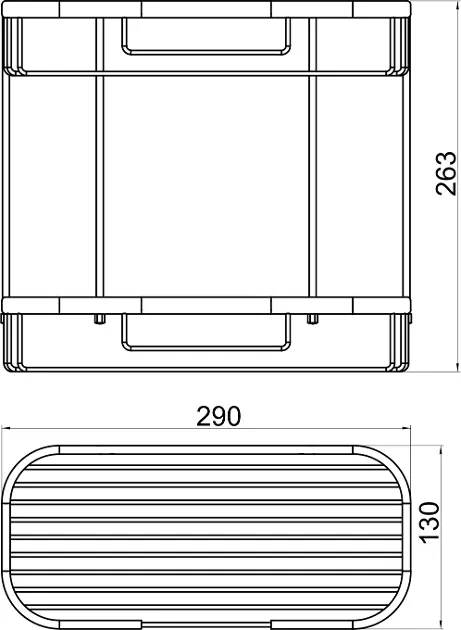 Novaservis - Wireware - Fürdőszobapolc - 6075,0 – 2. kép
