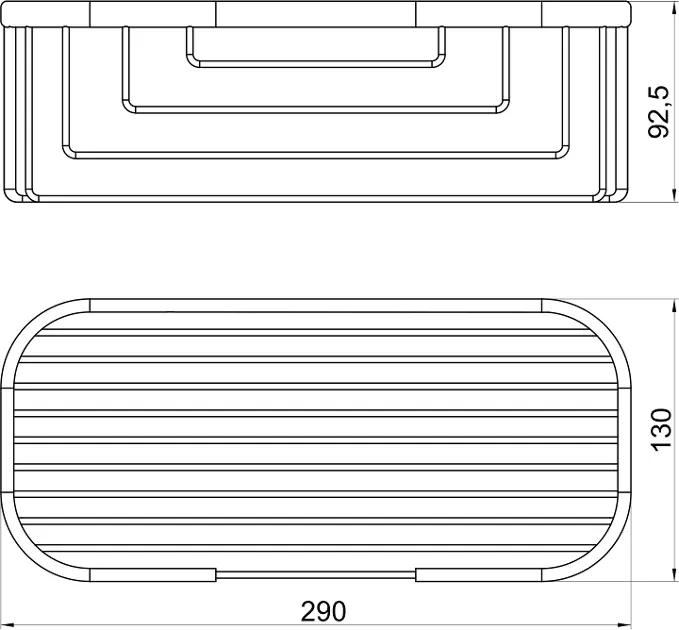 Novaservis - Wireware - Fürdőszobapolc - 6085,0 – 2. kép