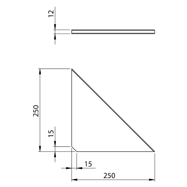 Sapho - Abeline - Fürdőszobapolc - AE250-0101 – 2. kép