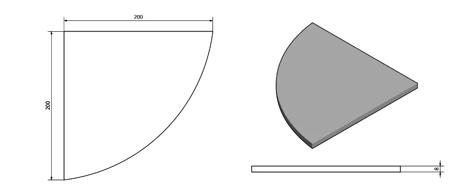 Sapho - Accessories - Fürdőszobapolc - 22487 – 2. kép