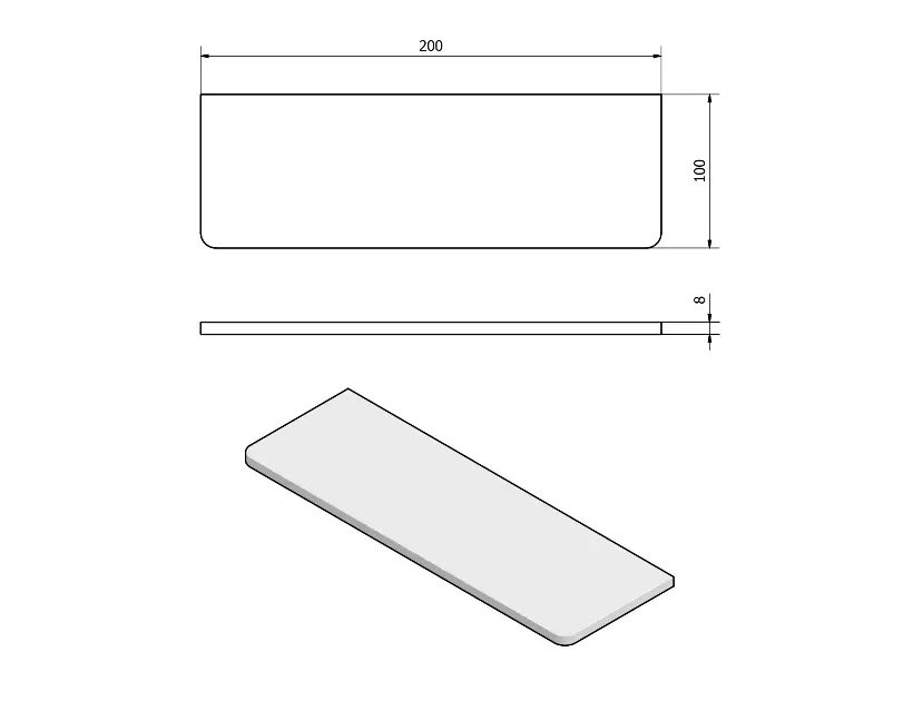 Sapho - Accessories - Fürdőszobapolc - 23478 – 2. kép