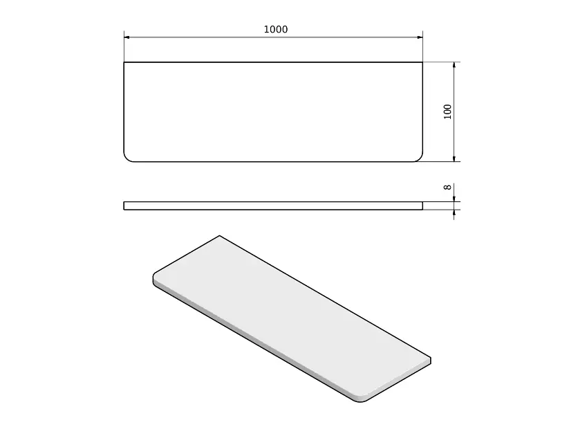 Sapho - Accessories - Fürdőszobapolc - 23486 – 2. kép