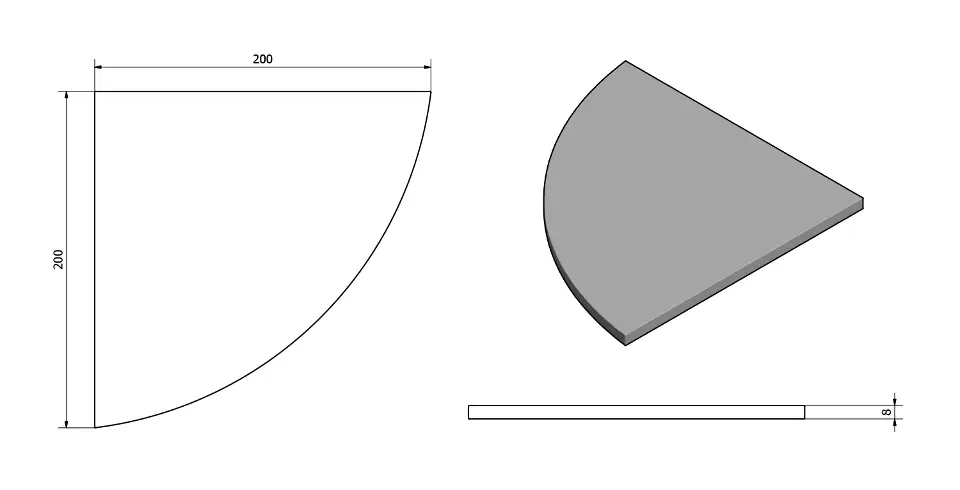 Sapho - Accessories - Fürdőszobapolc - 23487 – 2. kép