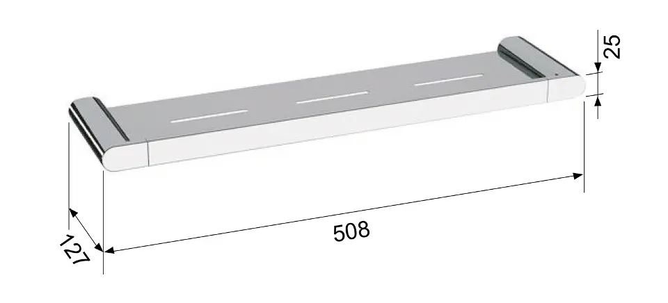 Sapho - Flori - Fürdőszobapolc - RF016 – 2. kép