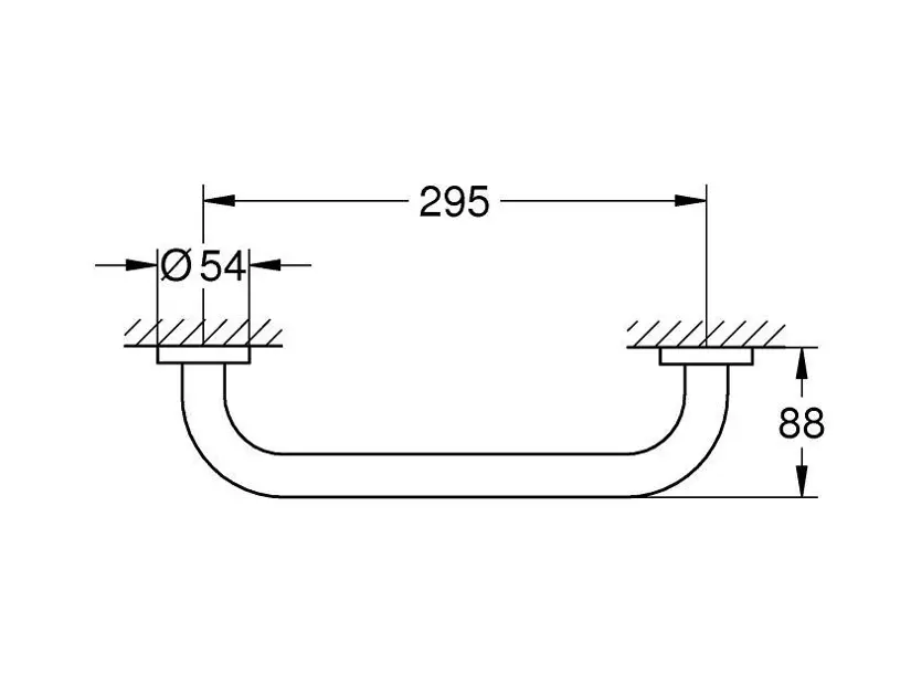 Grohe - Essentials - Kapaszkodó - 40421001 – 2. kép