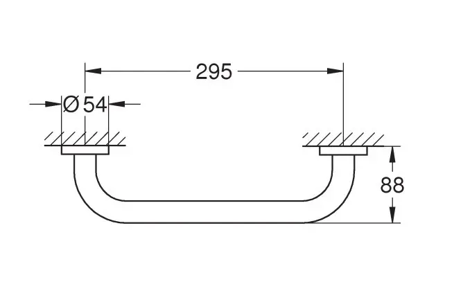 Grohe - Essentials - Kapaszkodó - 40421GN1 – 2. kép
