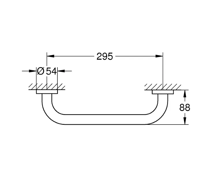 Grohe - QuickFix Start - Kapaszkodó - 41189000 – 2. kép