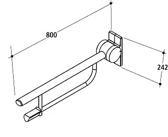Ideal Standard - Contour 21 - Kapaszkodó - S636036 – 3. kép