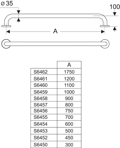 Ideal Standard - Contour 21 - Kapaszkodó - S6452MY – 2. kép