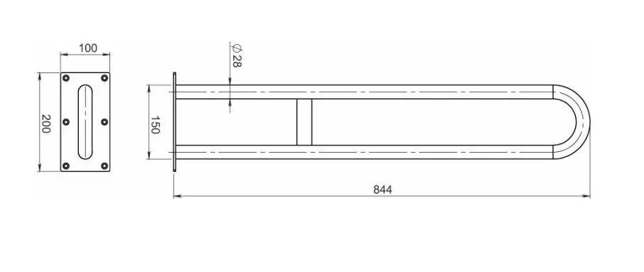 Novaservis - Kapaszkodó - R6681,4 – 2. kép