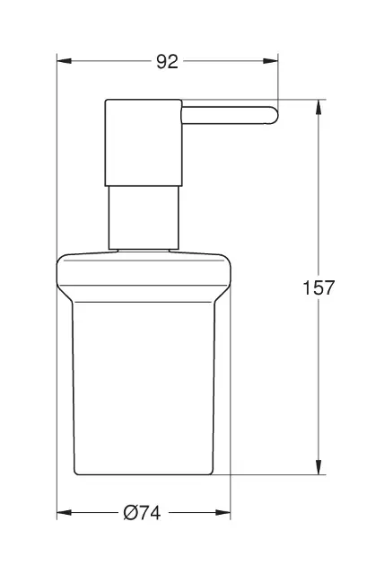 Grohe - Essentials - Szappanadagoló - 40394001 – 2. kép