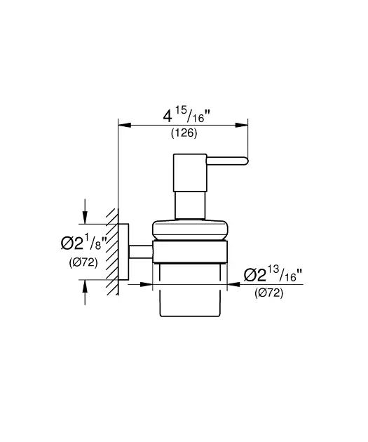 Grohe - Essentials - Szappanadagoló - 40448DC1 – 2. kép