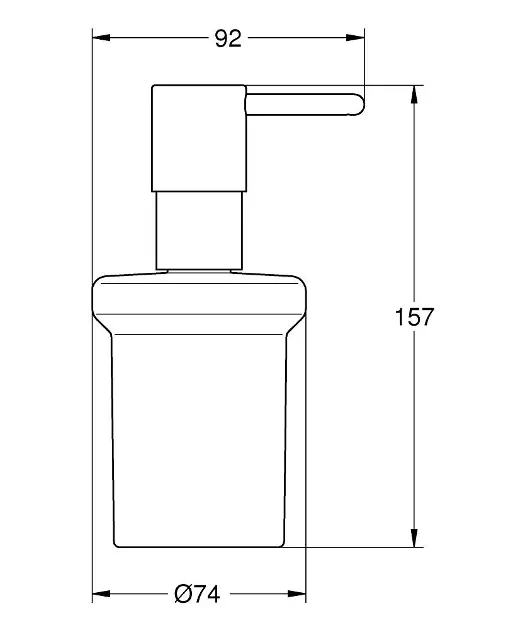 Grohe - QuickFix Start - Szappanadagoló - 41188000 – 2. kép