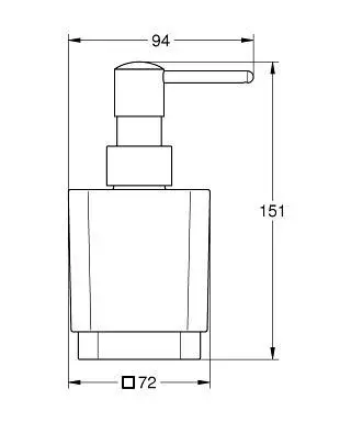 Grohe - Selection Cube - Szappanadagoló - 40805000 – 2. kép