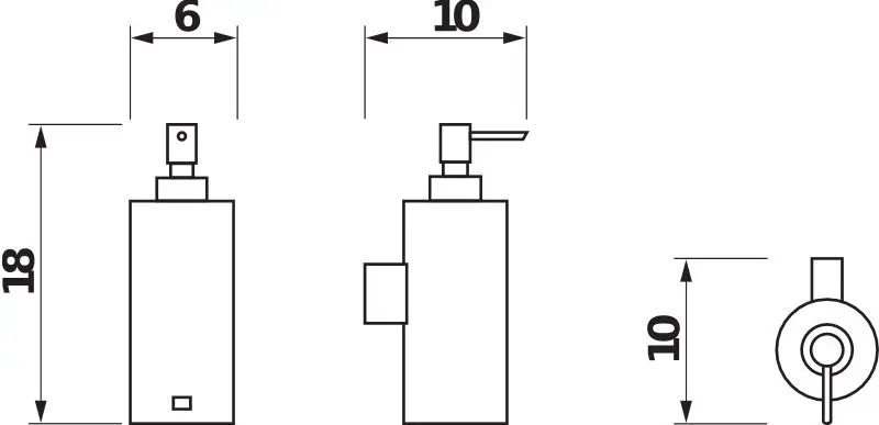 Jika - Generic - Szappanadagoló - H3833D20041001 – 2. kép