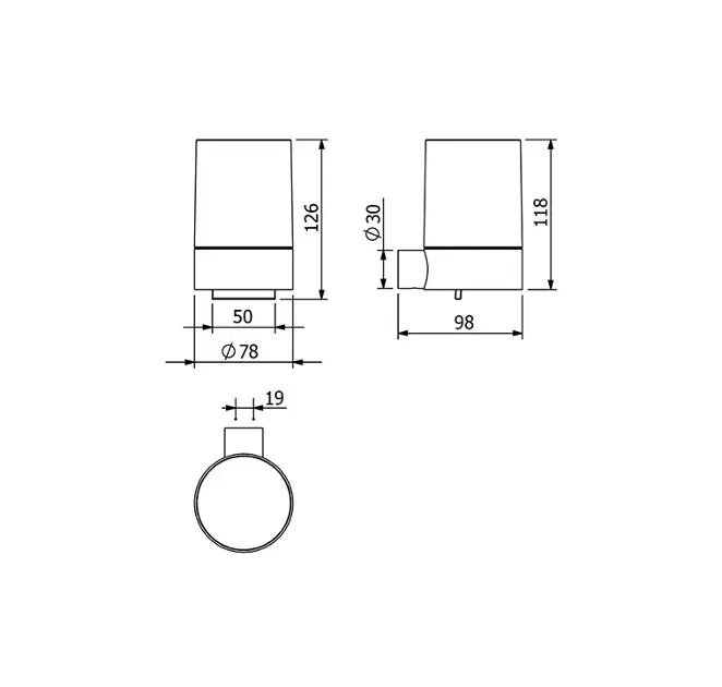 Kludi - Vela R - Szappanadagoló - 58976N1 – 2. kép
