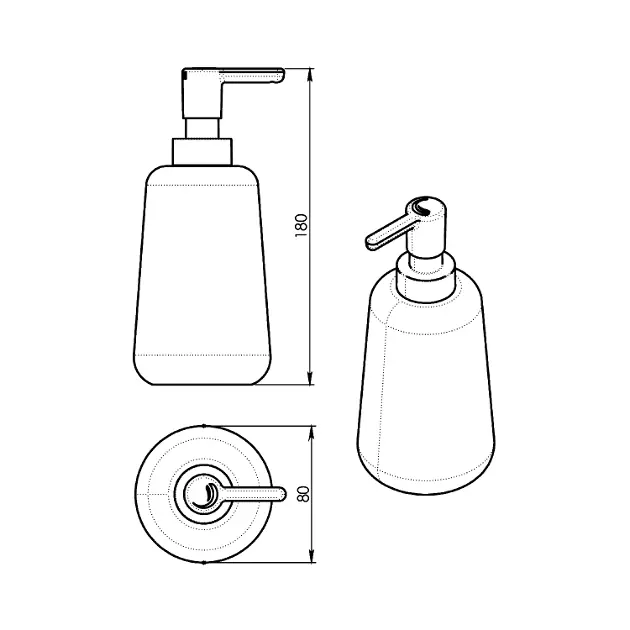 Sapho - Gedy Marika - Szappanadagoló - MK8008 – 2. kép
