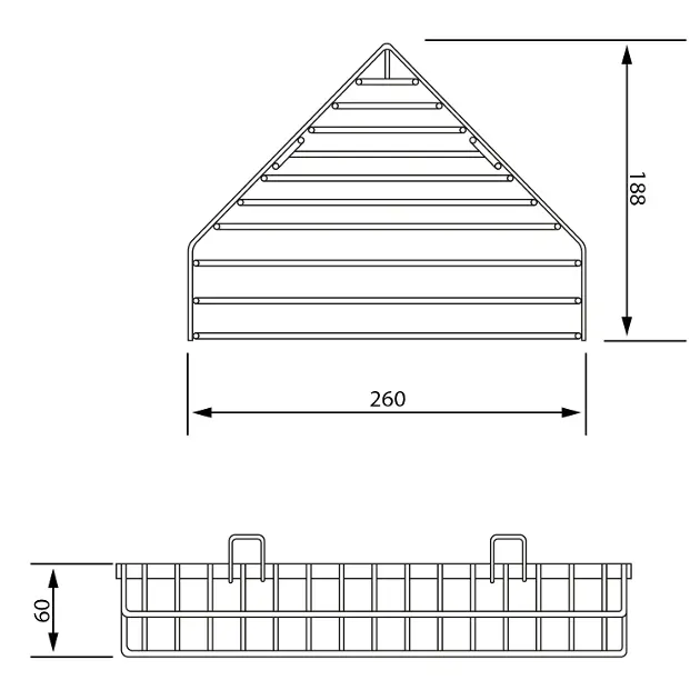 Aqualine - Chrom Line - Szappantartó - 37003 – 2. kép