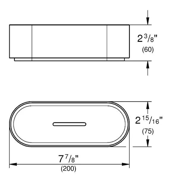 Grohe - Selection - Szappantartó - 41037000 – 2. kép