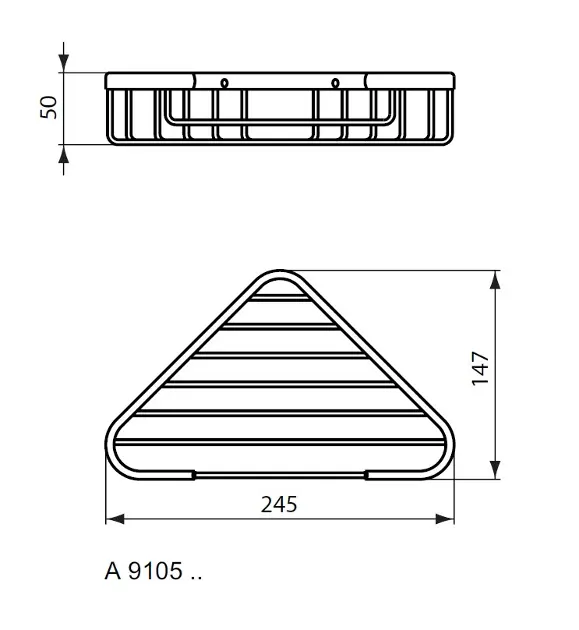 Ideal Standard - IOM - Szappantartó - A9105XG – 2. kép
