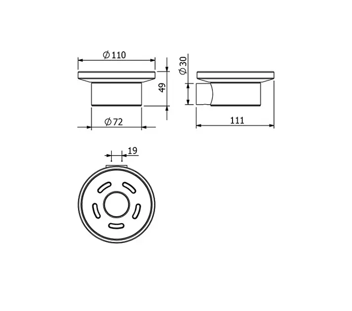Kludi - Vela R - Szappantartó - 58985N2 – 2. kép