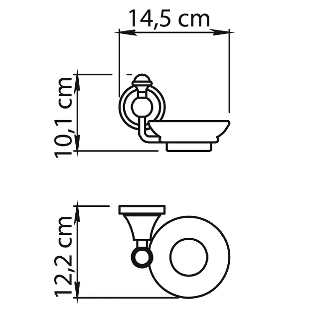 Sapho - Gedi Nevis - Szappantartó - NV1113 – 2. kép